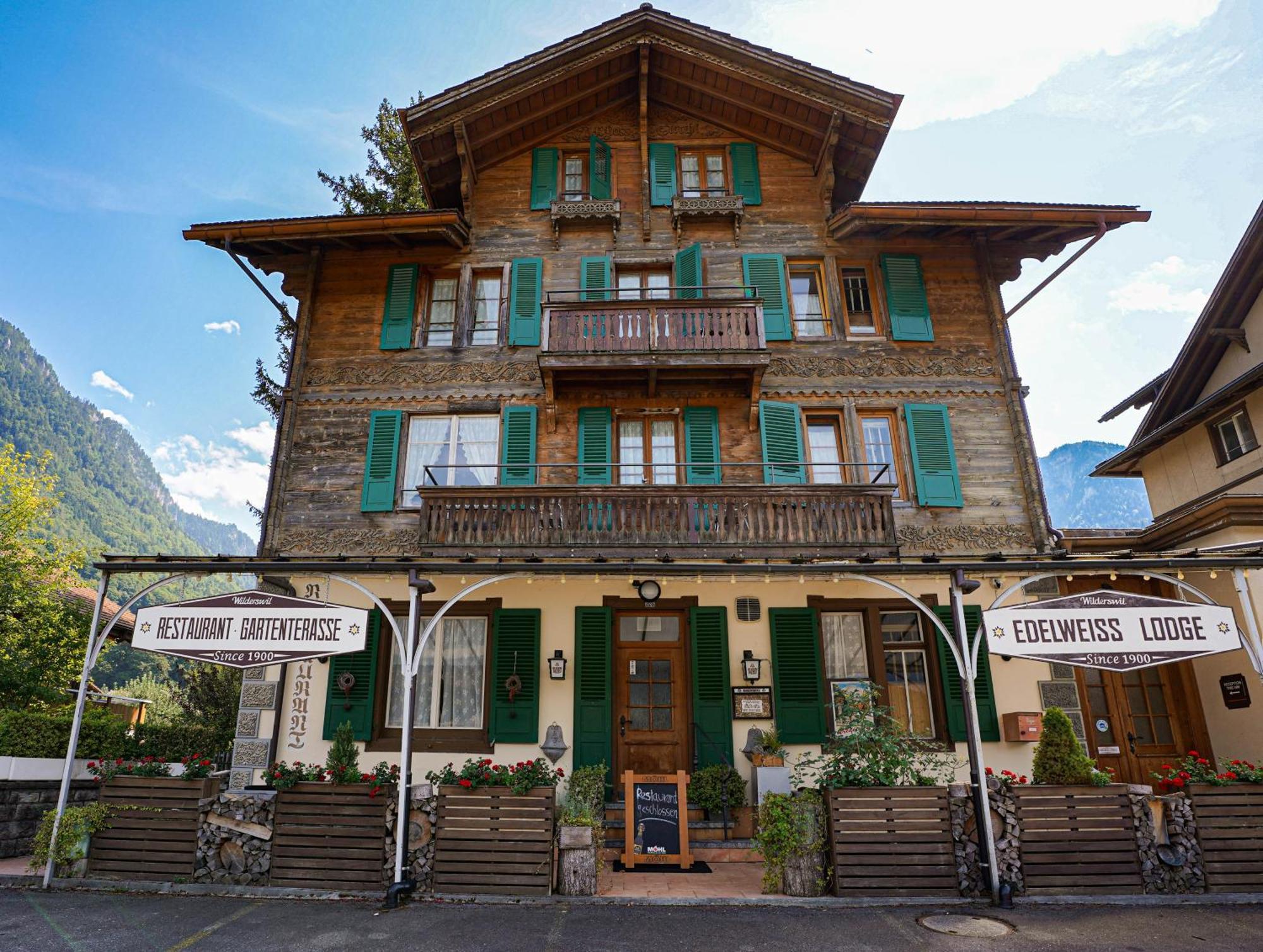 Edelweiss Lodge Wilderswil Exterior foto